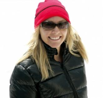 Шапка зимна плетена 