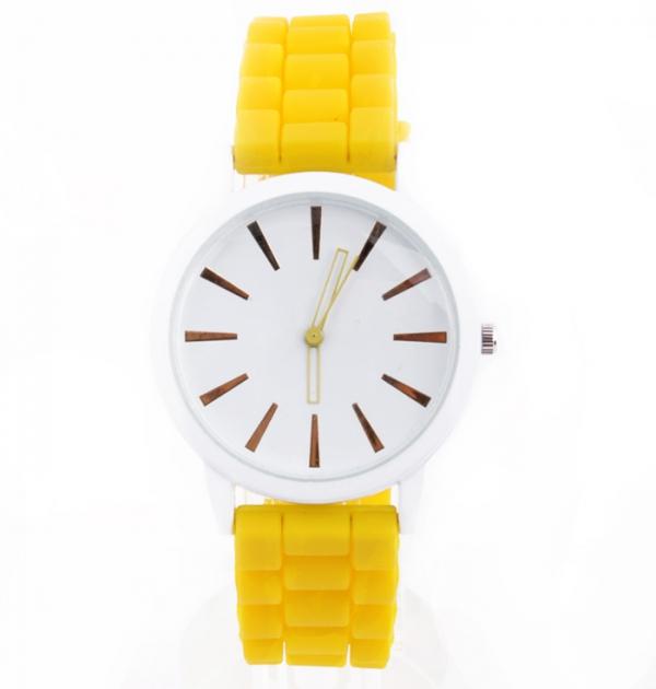 Жълт дамски часовник