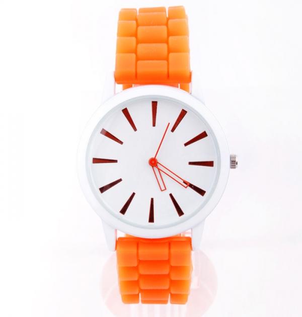 Оранжев дамски часовник