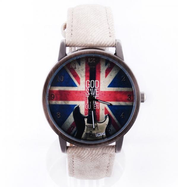 Часовник с британското знаме
